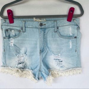 Altar'd State distressed Jean shorts
